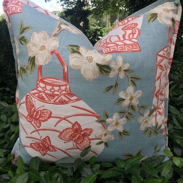 Ginger Jar Pillow Etsy