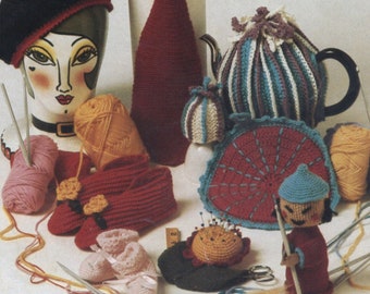 Vintage 70s Knitting and Crochet Gifts and Toys Patterns PDF