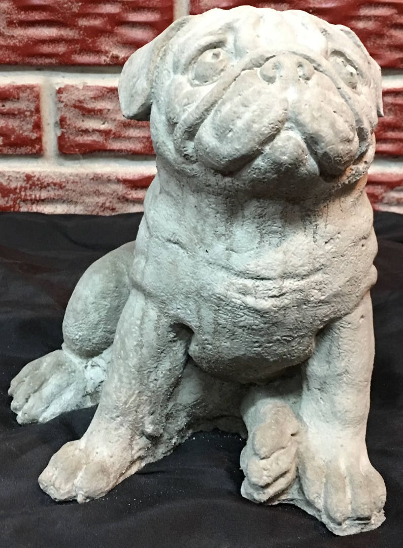 chinese pug statue