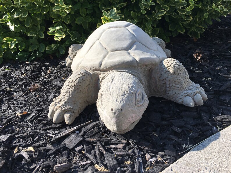 Large tortoise concrete statue turtle concrete statue Etsy