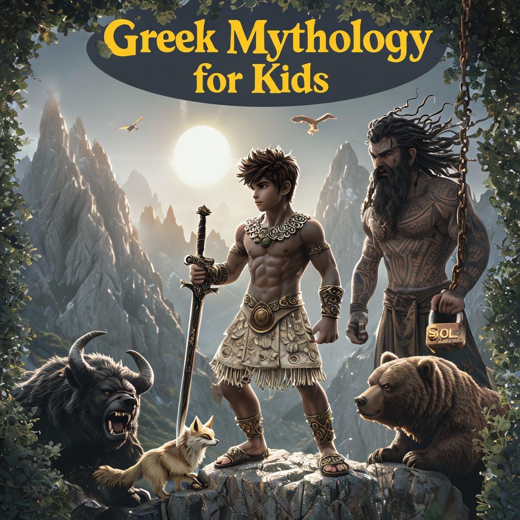 Greek Mythology for Kids : Perfect for Children - Etsy