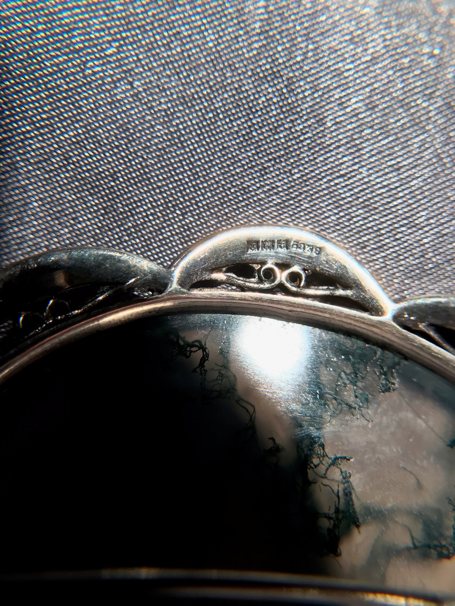 Sterling Silver Shiptonia Agate Brooch | Etsy