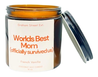 Snarky Mother’s Day Candle | Funny Mom Gift | Sarcastic Candle | Gift for Her | Quirky Candle | Sassy Candle