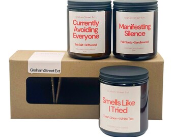 Funny Candle Gift | Snarky Candle | Sarcastic Candle | Best Friend Gift | Coworker Gift | Funny Birthday Gift | 8 oz Scented Candle