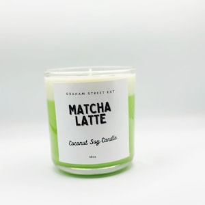Matcha Candle, Matcha lovers candle