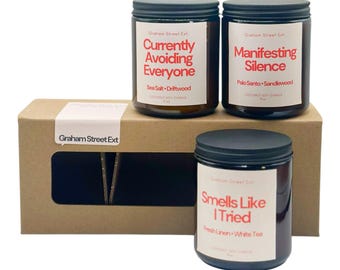 Funny Candle Gift | Snarky Candle | Sarcastic Candle | Best Friend Gift | Coworker Gift | Funny Birthday Gift | 8 oz Scented Candle