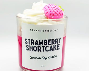 Strawberry Shortcake Candle
