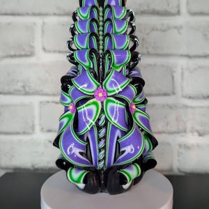 Hand Carved Candles (7&quot;)