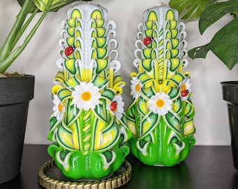 Vela tallada (7", 8,5")