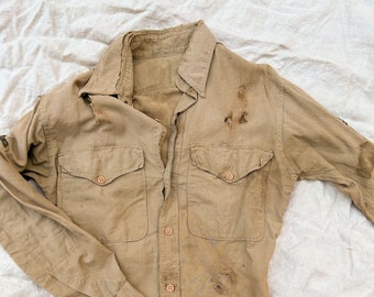 Thrashed Military Shirt  Prop Military Shirt