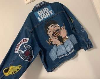 Featured image of post Denim Jacket Paint Designs - Only one copy if you have any questions or concerns, please, feel free to contact me in message.