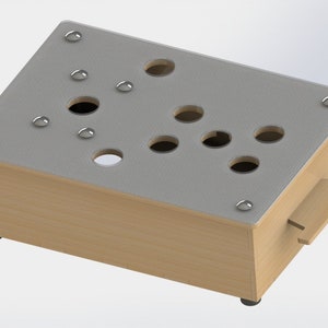 DIGITAL DOWNLOAD Arcade Fighter Stick 1P - Laser Cut or Cnc router Patterns / Build Plans