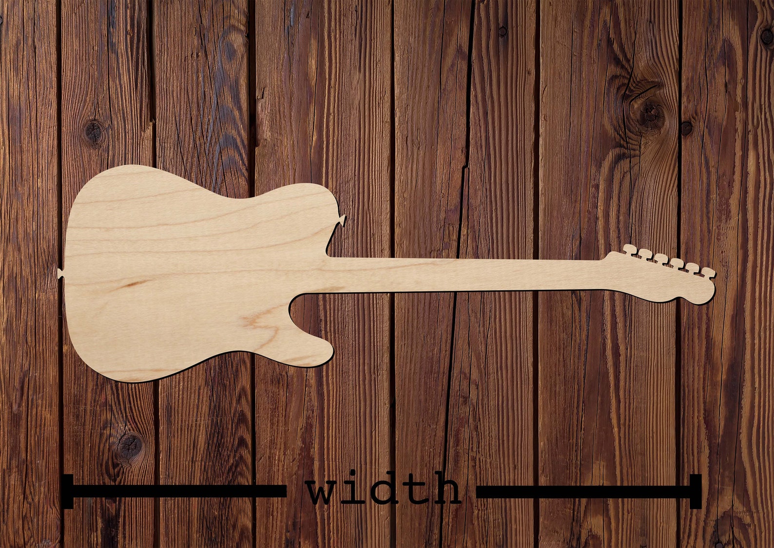 Electric Guitar Cut Out Instrument Shape Laser Cut Guitar Etsy