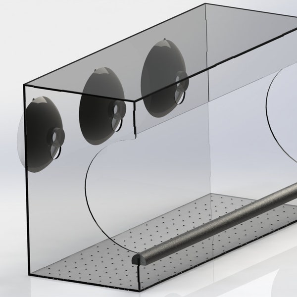 DIGITAL DOWNLOAD - Clear Window Bird Feeder DIY Laser Project - Build Plans Digital Download