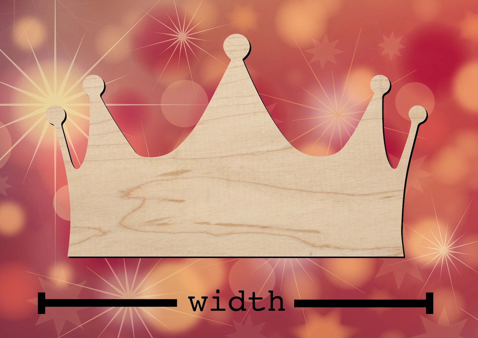 Crown Cut Out Royalty Shape Laser Cut Crown From Wood Etsy