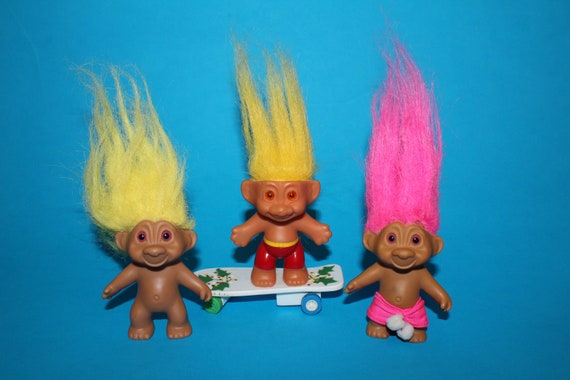 retro troll dolls