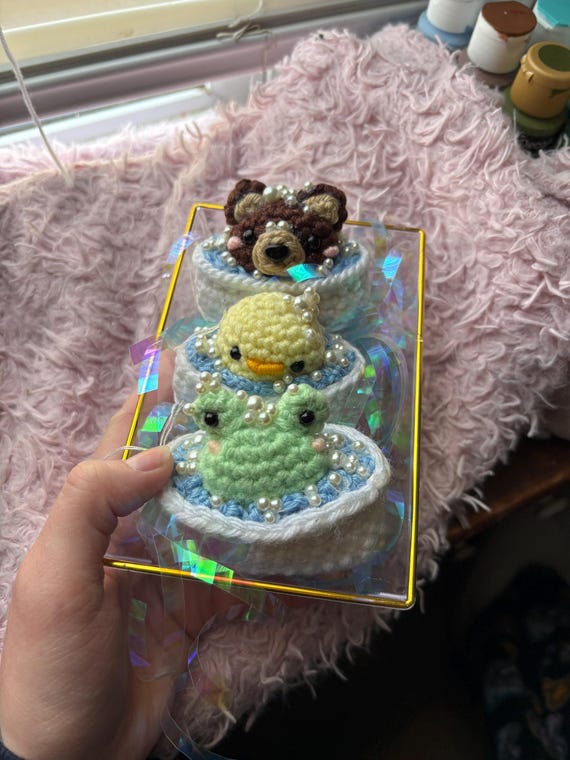 Crochet Bubble Bath Buddies