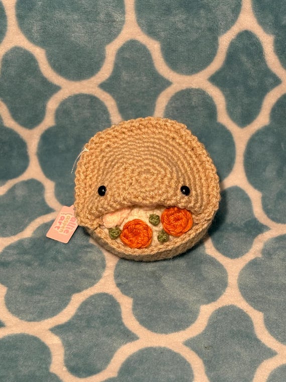 Crochet Chicken Pot Pie Plushie