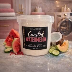 Oxi Boosted Laundry Soap | Laundry Detergent Powder | HE Friendly Laundry Soap | Scented Laundry Detergent | Handmade Laundry Powder zdjęcie 8