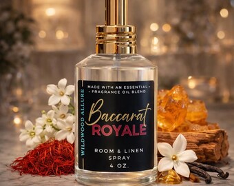 Spray do pomieszczeń i pościeli • Luksusowa mgiełka zapachowa do domu • Odświeżacz powietrza bezpieczny dla tkanin • 4 uncje