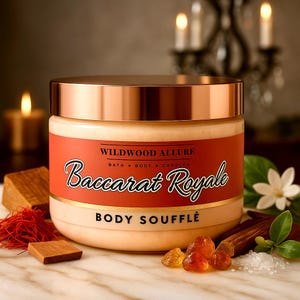 Whipped Body Soufflé | Luxury Body Butter | Deep Hydration Moisturizer | Handmade Skincare Gift For Her