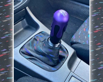 JDM RECARO Confetti Shift Boot: Custom Car Accessory
