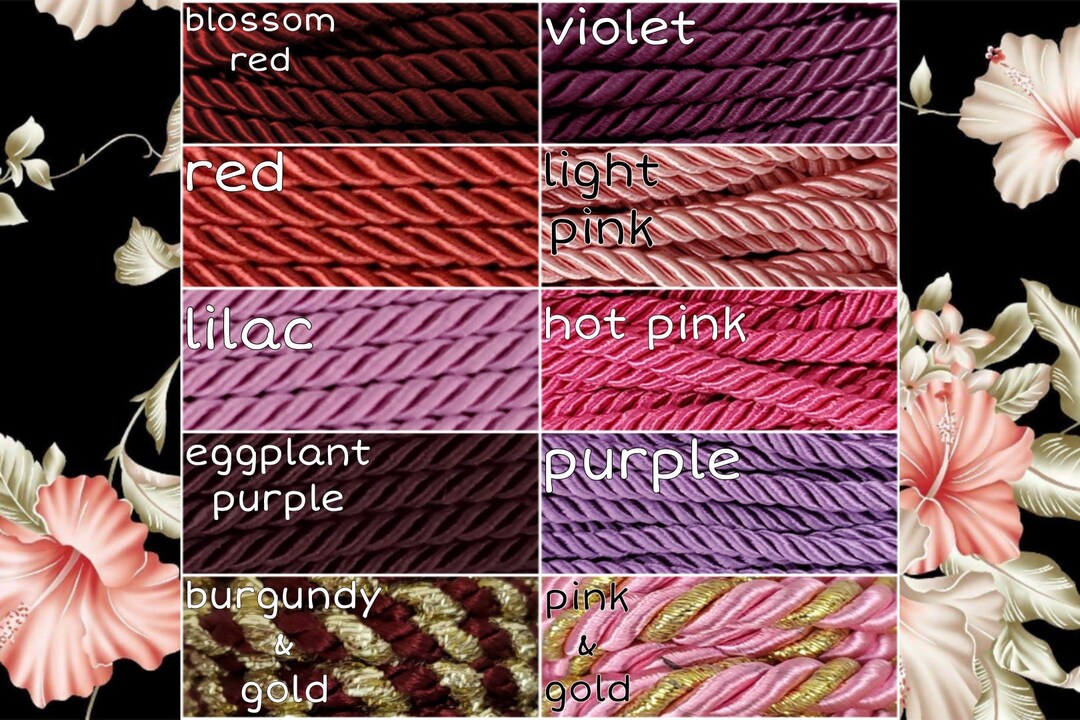 3/16 Rope JDM Choice of Color Rope Shiftboot Tie Down Accessory Shift ...