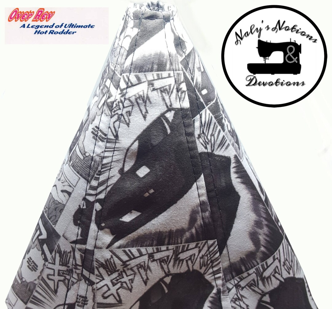 Overrev Manga Inspired Anime Shift Boot Cover Choice of Thread Color