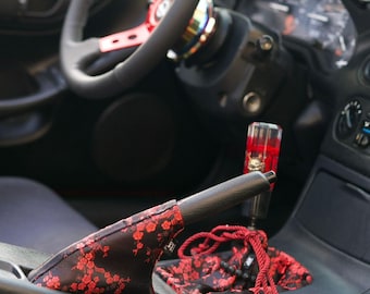 Sakura Cherry Blossom Shift Boot & E-brake Boot: Toyota 86 FR-S / Subaru BRZ