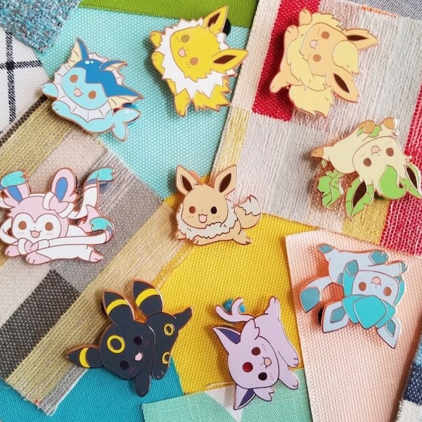 SECONDS Eeveelution Pins