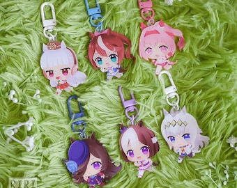 Horse Girls: Acrylic Charms