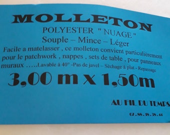 MOLLETON NUAGE POLYESTER