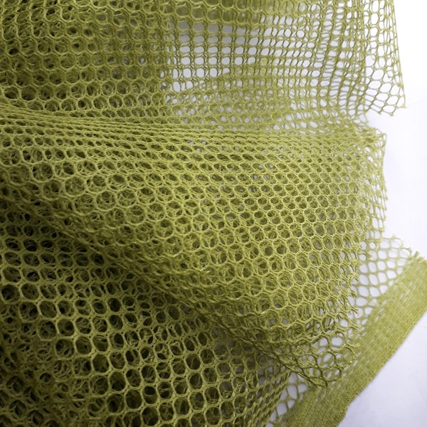 tulle filet vert pomme pour la fabrication de sac