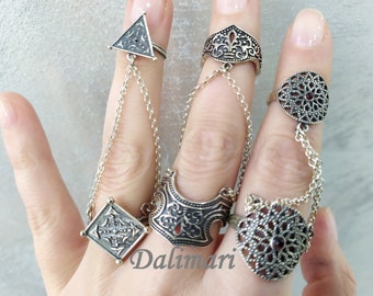 Set of rings Sterling silver 925 Armenian traditional handmade CHOOSE