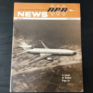 Airline Passenger Association News, Summer-Fall 1970, APA