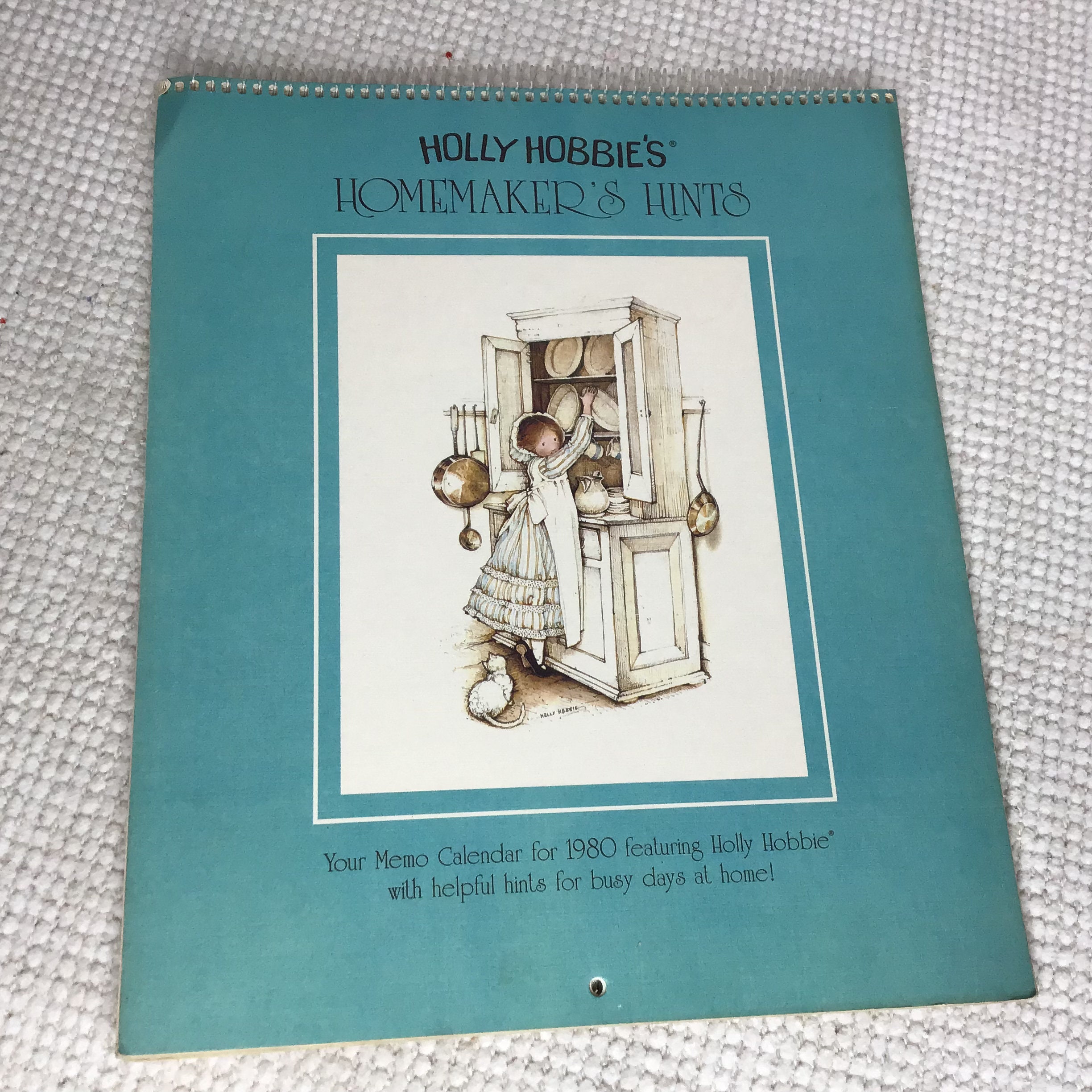 Holly Hobbies Homemaker Hints, 1980 Calender in Like New Condition - Etsy