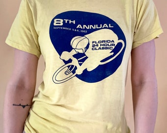 80s Las Colonias De San Antonio Marathon 1982 YMCA Budweiser t-shirt Medium