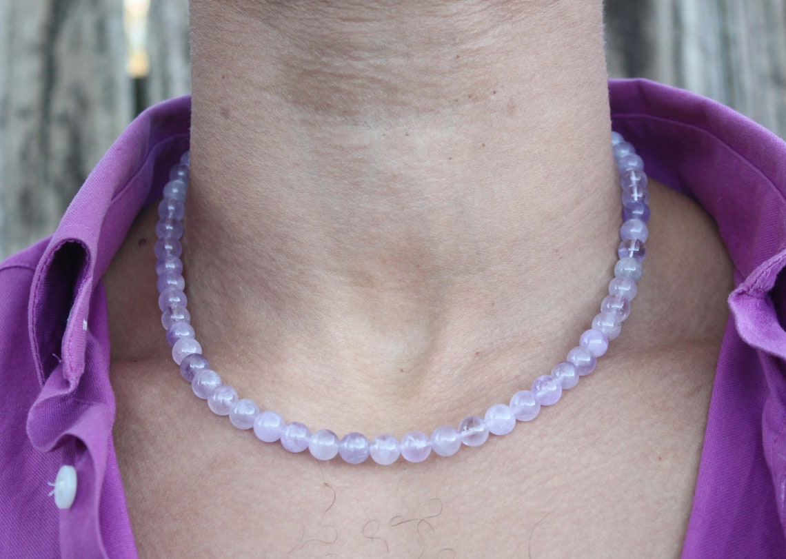 amethyst crystal necklace mens amethyst crystal necklace mens