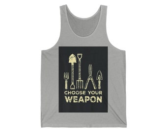 Garden Weapon Fathers Day Mens  Tank