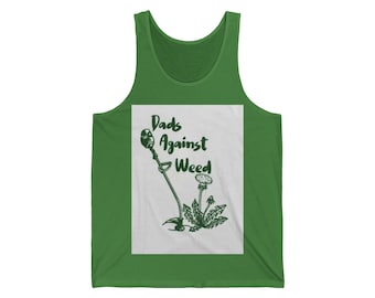 Dads Against Weeds Garden Mens Tank