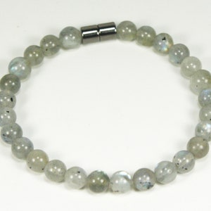 Genuine Labradorite Bracelet for Men/Women- Intuition - Higher Wisdom