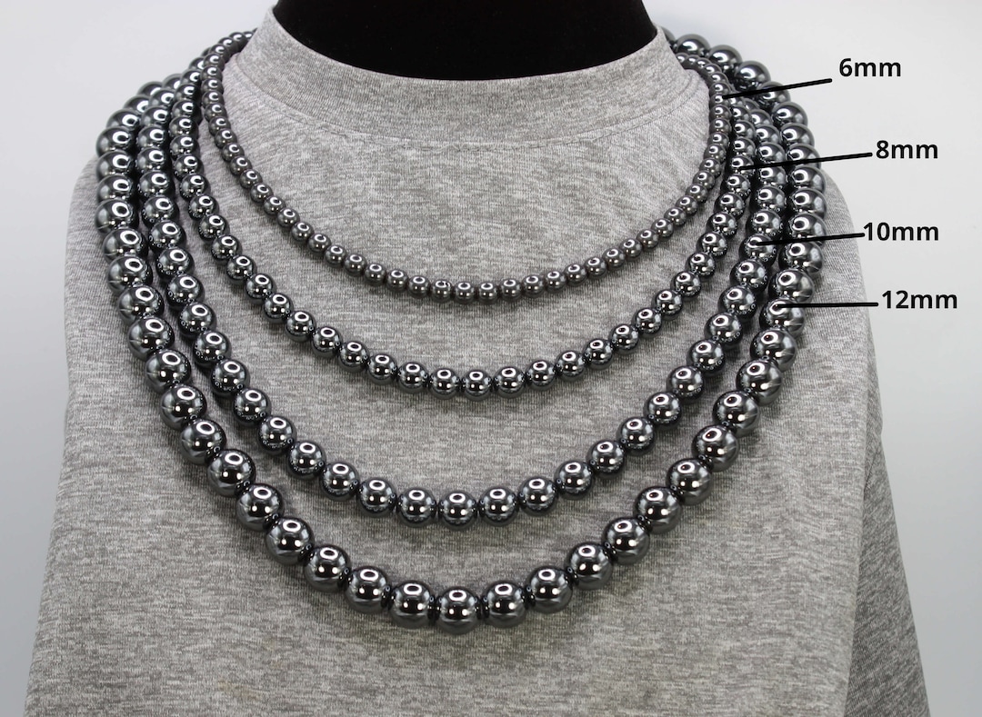 Hematite Necklace - Protection Jewelry - Grounding Stones - Necklaces ...