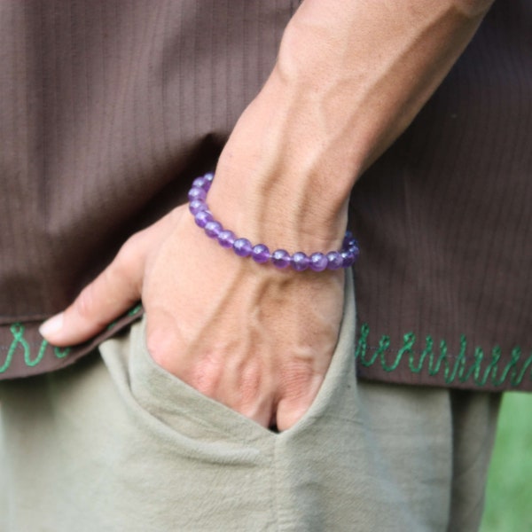 Amethyst Bracelet - The Essence of Calm and Spiritual Growth