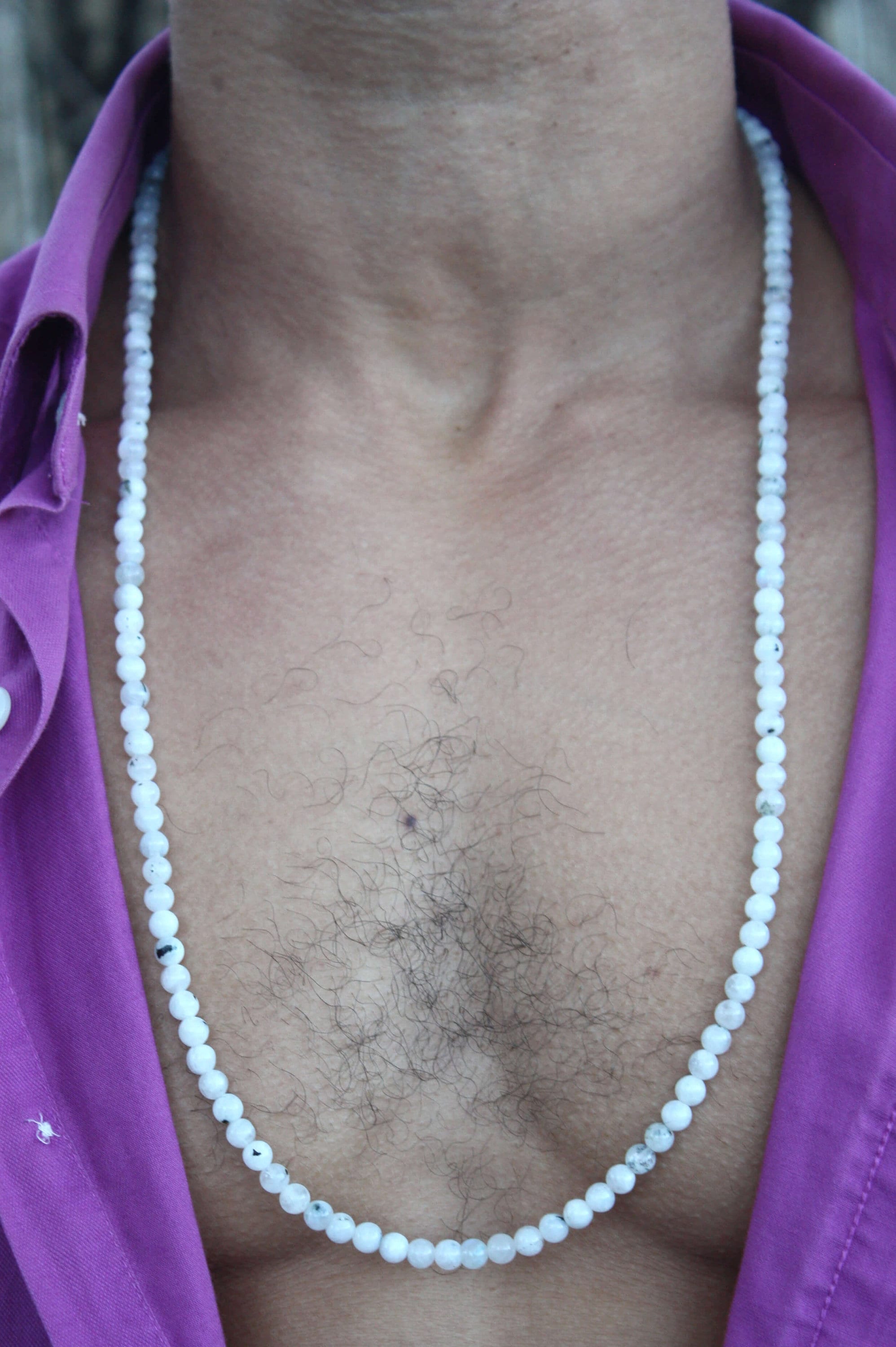 Moonstone necklace mens Clearance