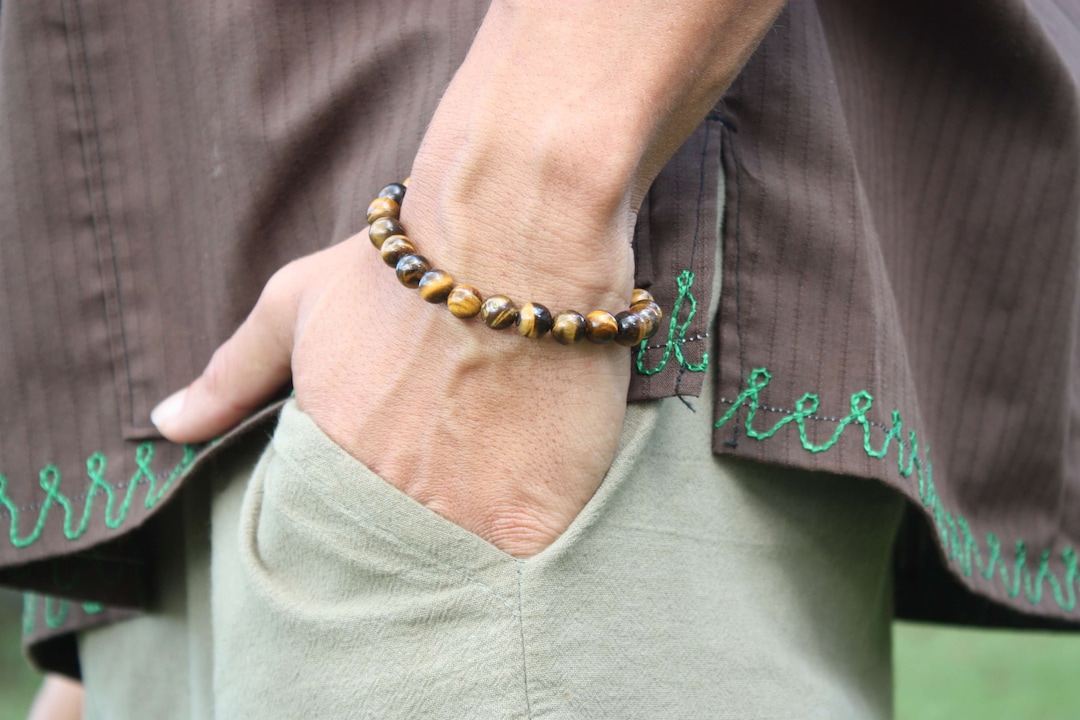 Buy Tiger Eye Bracelet for Men/women Protection Crystals Confidence  Tigers Eye Crystal Jewelry Online in India