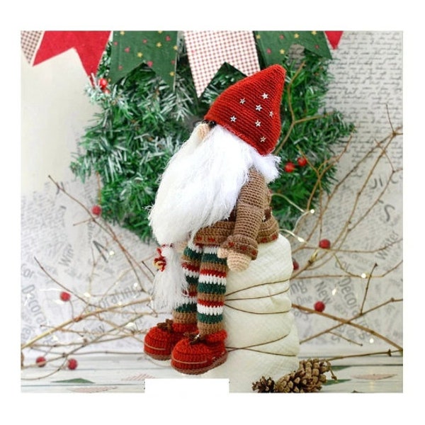 Crochet gnome pattern, Amigurumi crochet pattern, Christmas gnomes, Gnome patterns,  Amigurumi gnome, Gnome Christmas, Amigurumi pattern