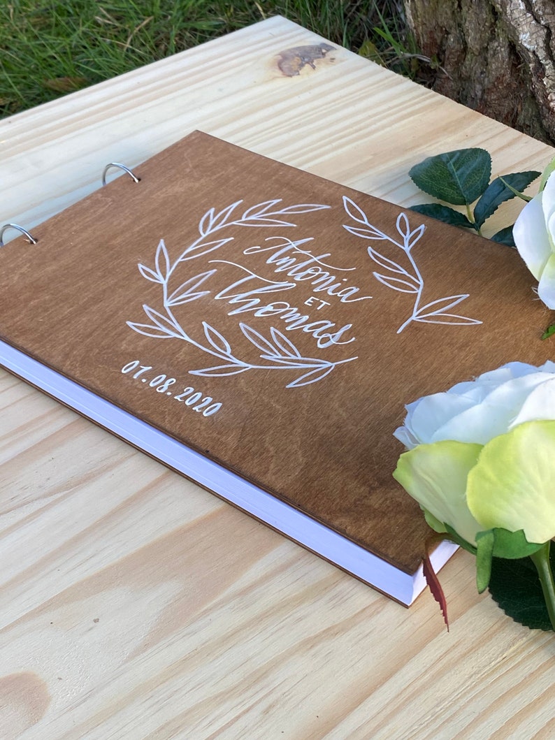 Pack Signature Blanc Et Or Pour événement - Urne, Livre D'or, Stylo Doré, Chevalet Bois - Mariage, Baptême, Anniversaire