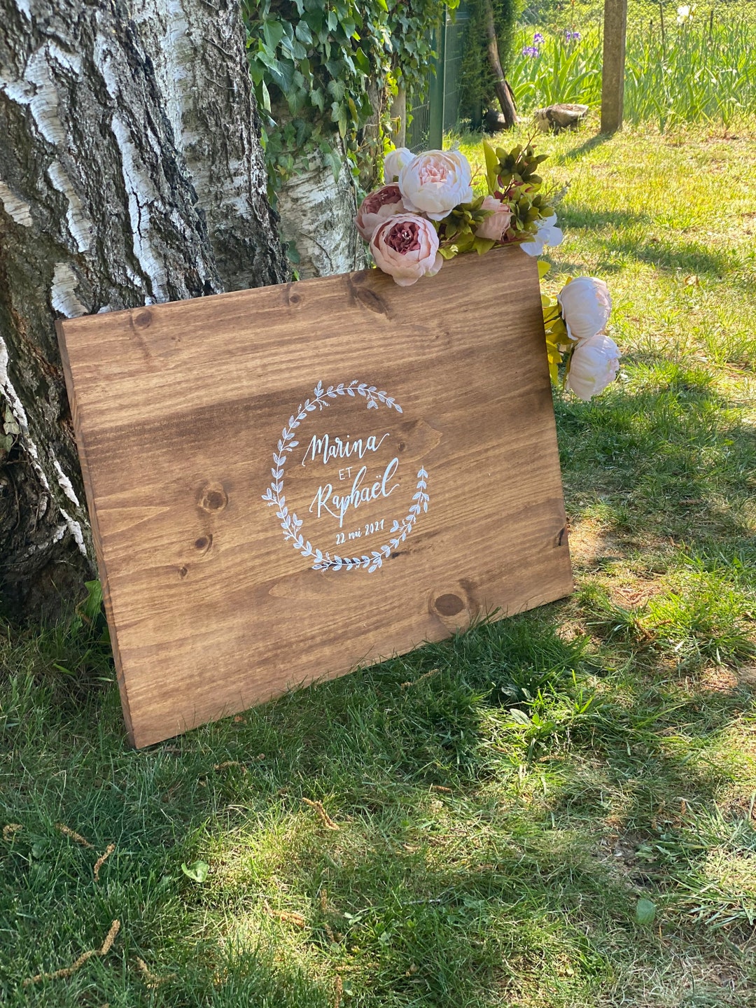 Wooden Panel for Wedding Guestbook or Other Special Event - Etsy