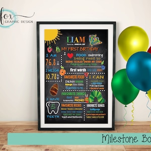 Very Hungry Caterpillar Milestone Board, Very Hungry Caterpillar Birthday Poster, Very Hungry Caterpillar party, 1st birthday board,