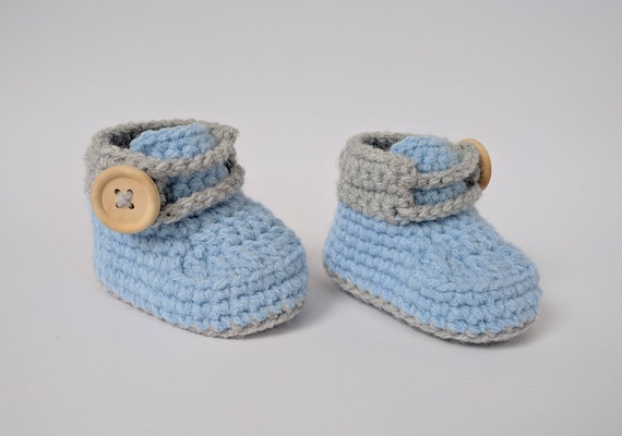 light blue baby boy shoes